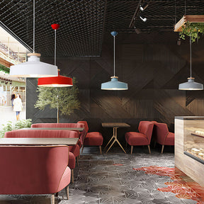 Unique Modern Dining Room Colorful Pendant Lights