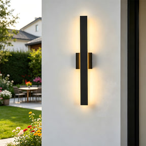 IP65 Contemporary Outdoor Wall Lights Linear LED Wall Lamp