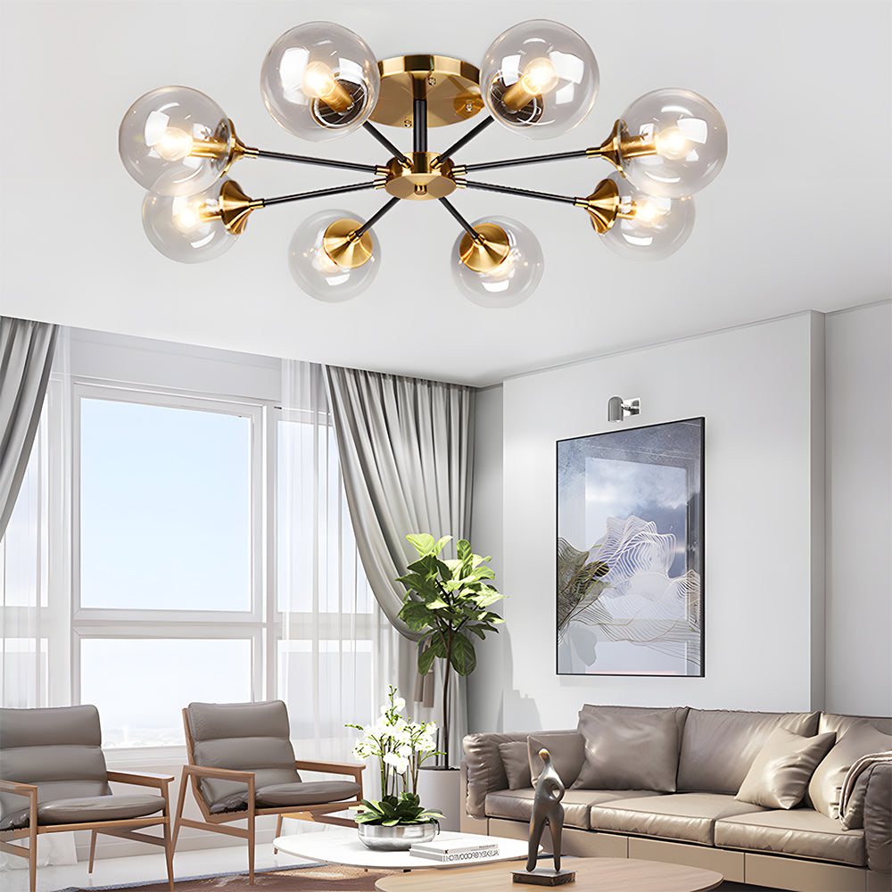 Modern Art Sputnik Ceiling Light