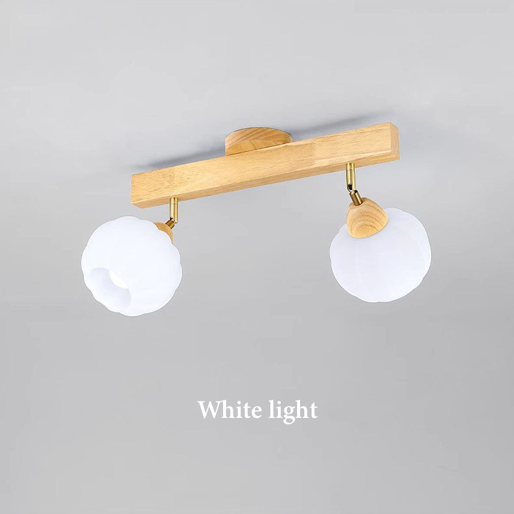 Cream Wood Track Lighting Living Room Light Track Ceiling