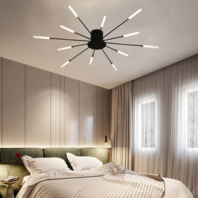 Multiple-Head Creativity Bedroom LED Ceiling Light