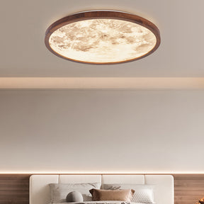 Contemporary Acrylic Moon Bedroom LED Ceiling Light