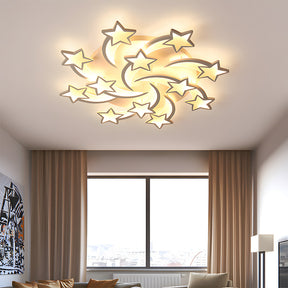 Creative Stars Design Living Room LED Ceiling Lights