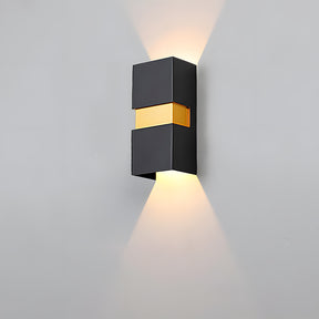 Double Heads Entrance LED Outdoor Exterior Wall Lamp