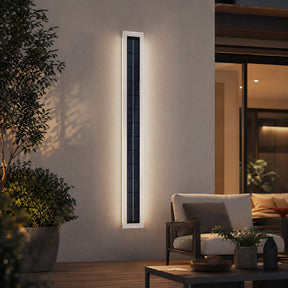IP65 Solar Outdoor Wall Lights Exterior Garden Courtyard Villa Front Door Lighting, Dusk-to-Dawn