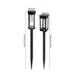 IP65 Waterproof Solar Stake Lights, Dusk to Dawn Sensor, Easy Installation