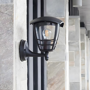 IP44 Weather-resistant Black Outdoor Lights for Garden