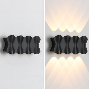 Modern Outdoor LED Up and Down Wall Lights for Garage Patio