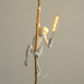 Vintage Resin Monkey Pendant Lights