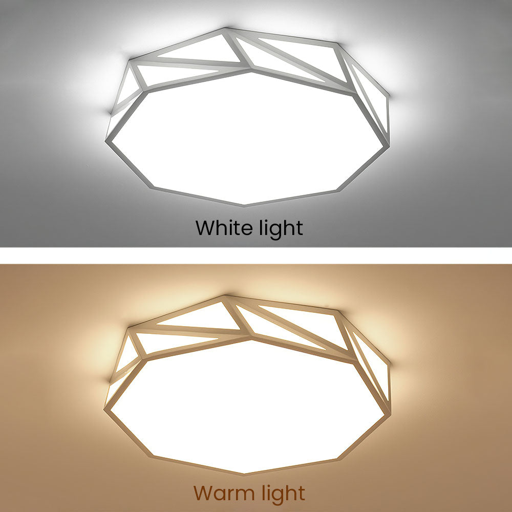 Modern Geometry LED Ceiling Light For Bedroom