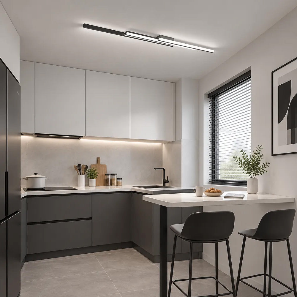 Modern Minimalist LED Flush Mount Aluminium Ceiling Lights for Hallway