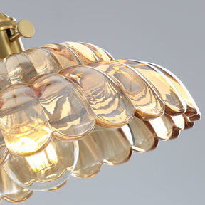 Modern Copper Glass Pendant Lights