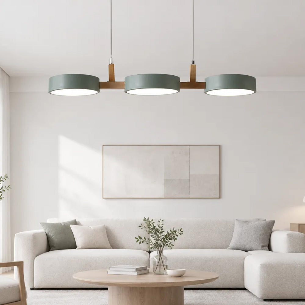 Aria Nordic Wood Pendant Chandelier