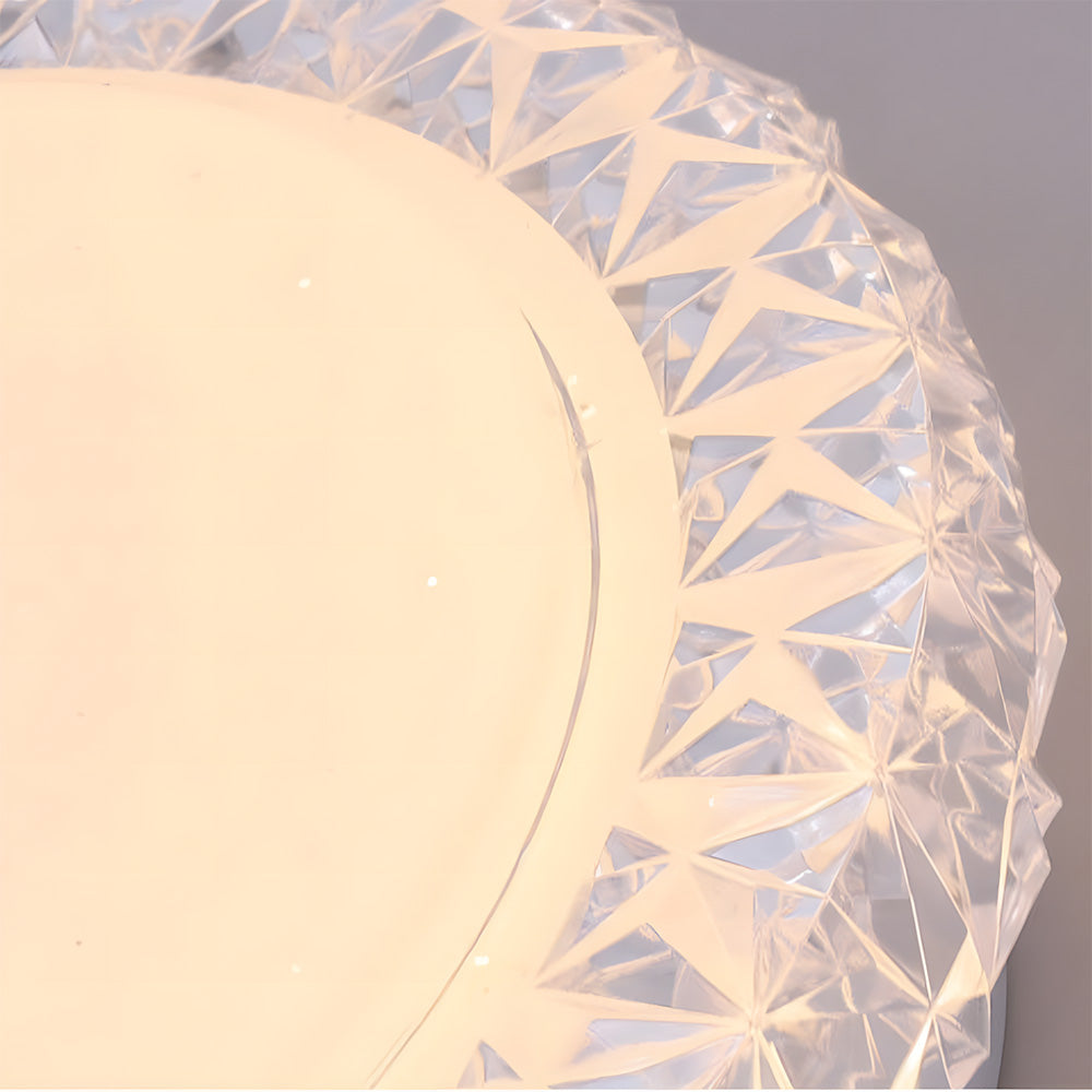 Acrylic Iron Dimmable LED Flush Mount Ceiling Lights for Living room
