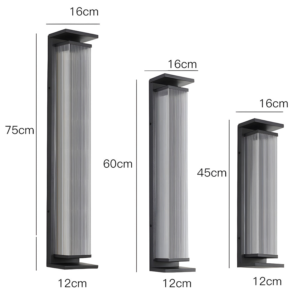 IP65 Waterproof Modern Outdoor Wall Lamps for Garage, Patio