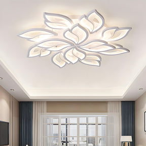 Creative Design Petals White Ceiling Light For Living Room