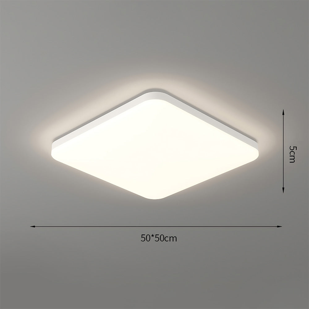 Modern Square LED Ceiling Light for Bedroom, Kitchen, Hallway