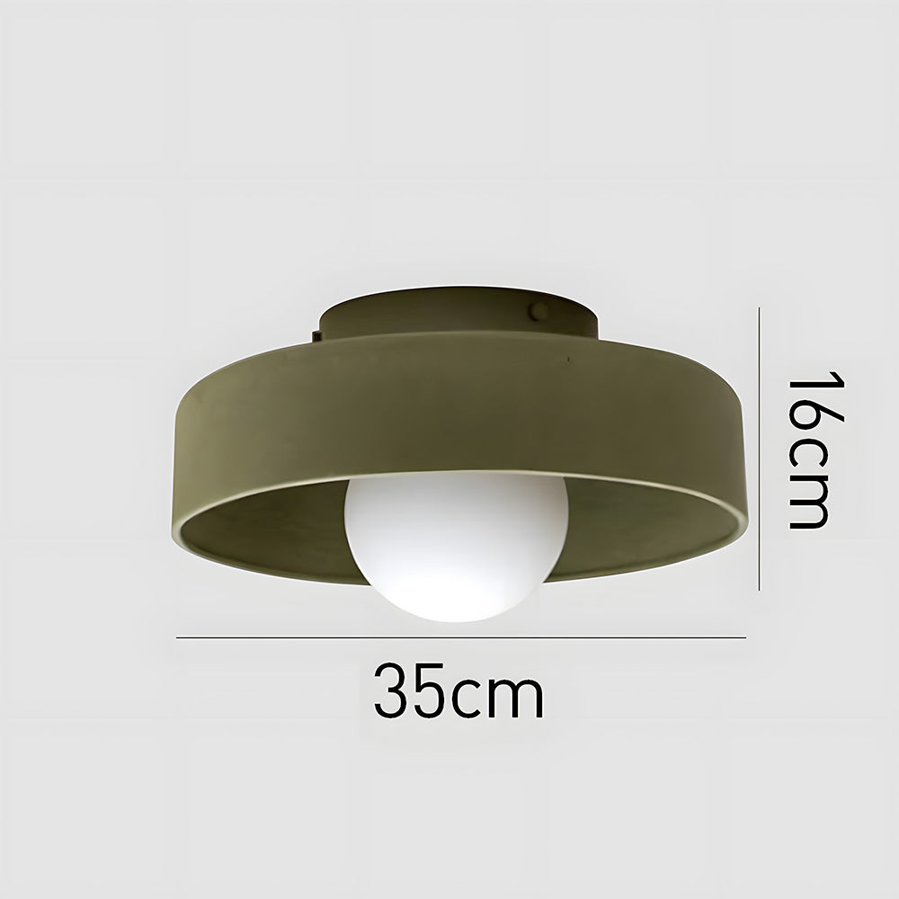 Nordic Creative Ceramic Bed Room Ceiling lamp