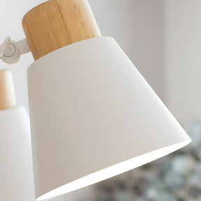 Wooden Close to Ceiling Lamps for Living Room