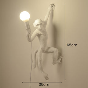 Retro Monkey Deco Wall Lights