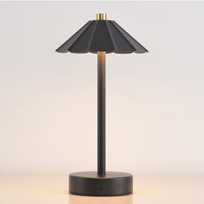 Creative Umbrella and Dome Acrylic Shade Rechargeable Table Lamp for Bar Cafe