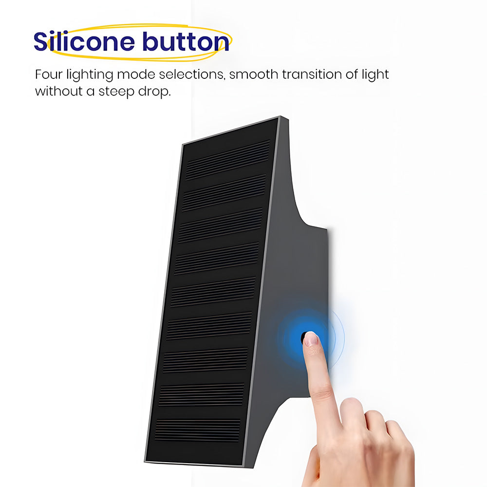 IP65 Solar Outdoor Wall Lights Waterproof Outdoor Solar Lights for Yard Patio, Dusk-to-Dawn