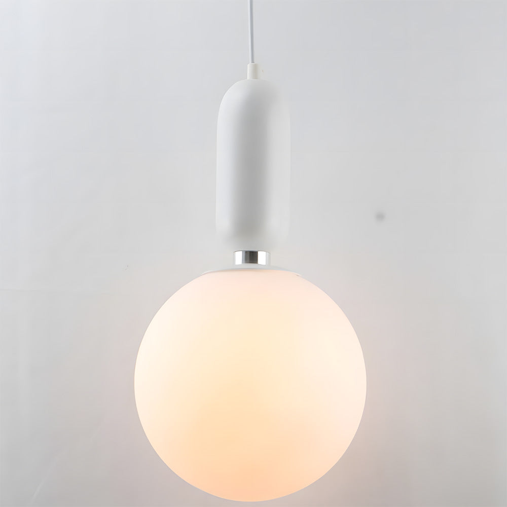Nordic Glass Globe Ball Pendant Light for Dining Room Kitchen