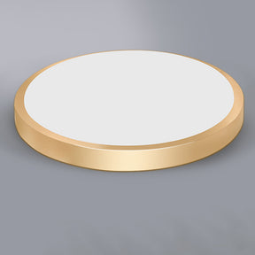 Gold Minimalist Aluminum Round LED Ceiling Lights For Living Room