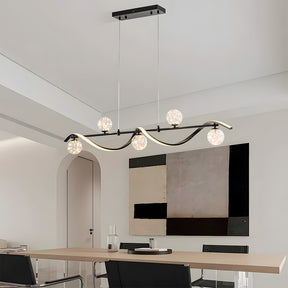 Modern Pendant Lights LED Linear Kitchen Island Lighting