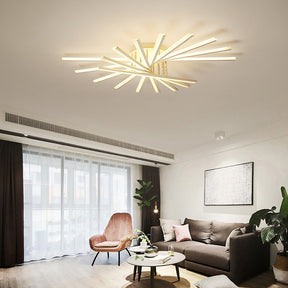 Nordic Minimalist Metal Creativity LED Ceiling Light