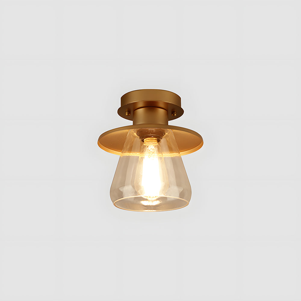 IP56 Vintage Outdoor Glass Ceiling Lights
