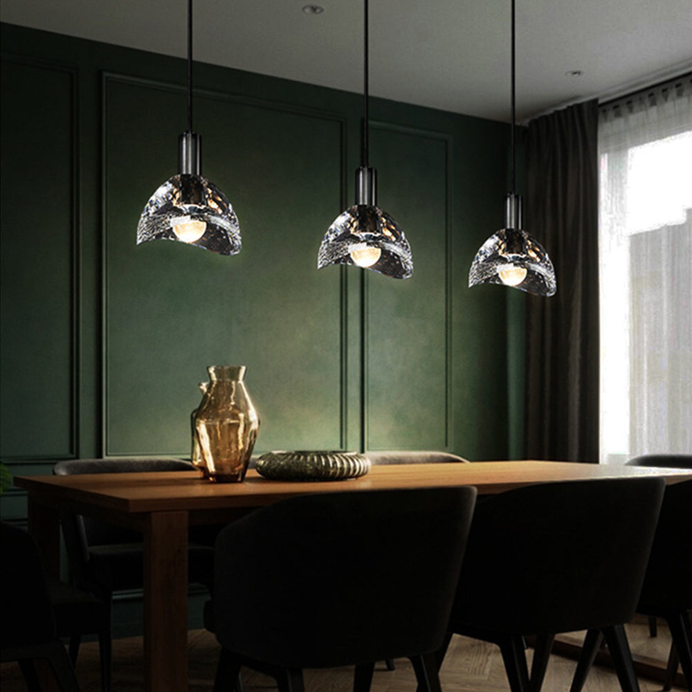 Contemporary Glass Pendant Light