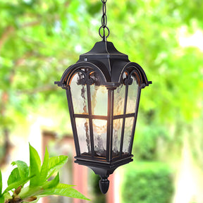 IP65 Outdoor Pendant Lights Courtyard Garden Front Door Lighting