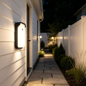 Stylish IP65 Aluminium PIR LED Outdoor Wall Lights for Patio
