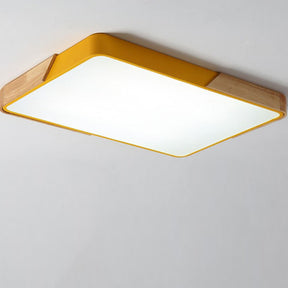 Nordic Modern Rectangle LED Living Room Ceiling Light