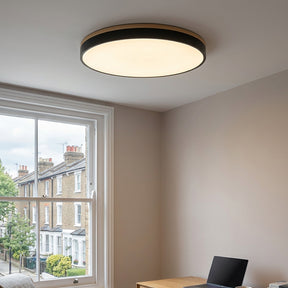 Aria Wood Flush Mount Ceiling Lamp