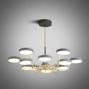 Nordic Creative Iron Living Room LED Ceiling Light