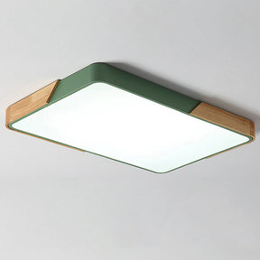 Nordic Modern Rectangle LED Living Room Ceiling Light