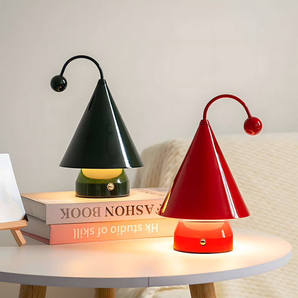 Classic Christmas LED Decoration Rechargeable Table Lamp for Bedroom