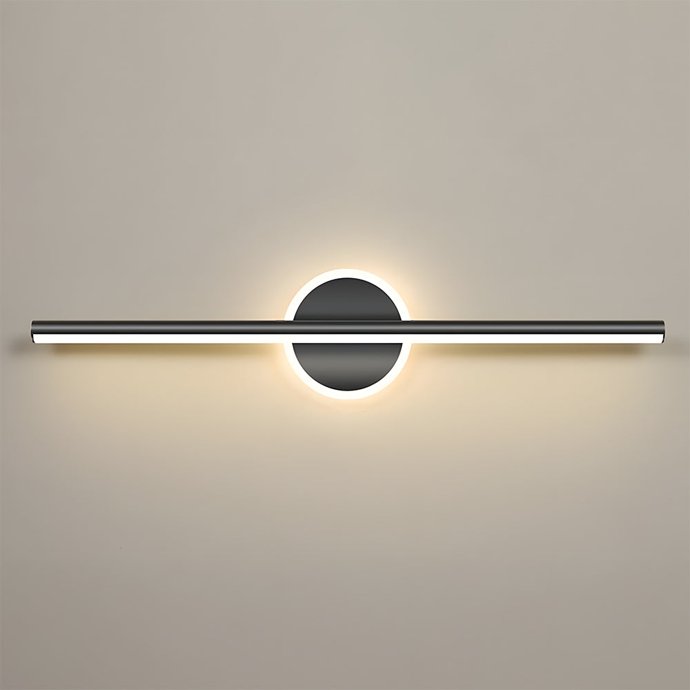 Black LED Vanity Light for Bathroom Bedroom