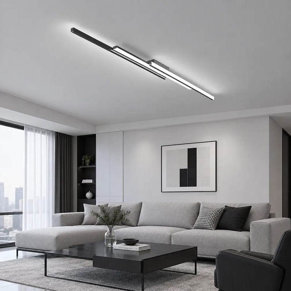 Modern Minimalist LED Flush Mount Aluminium Ceiling Lights for Hallway