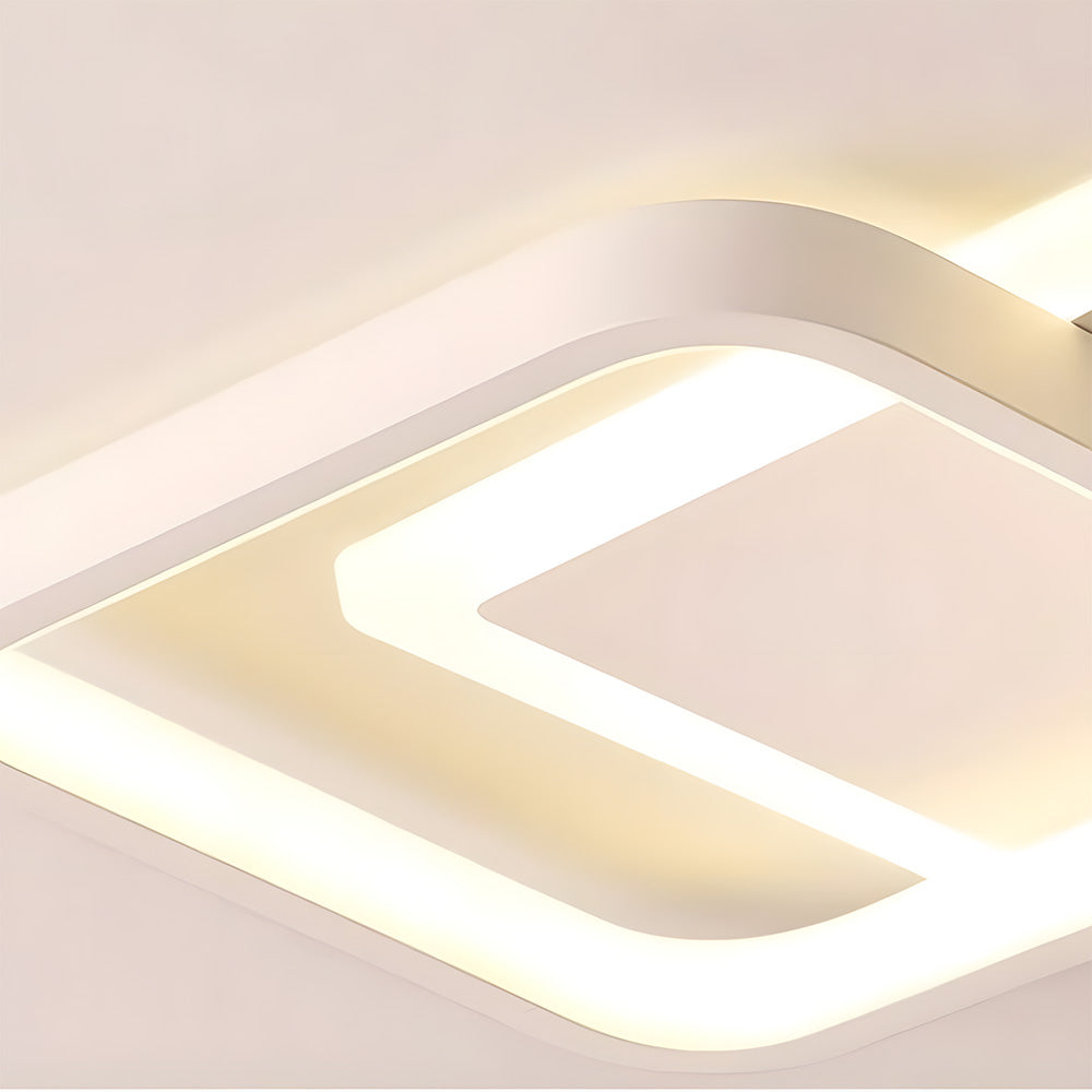 LED Flush Mount Ceiling Light for Bedroom Living Room Hallway
