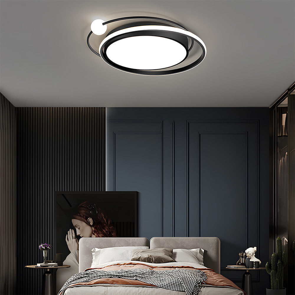 Modern Design Planet LED Ceiling Light for Living Room