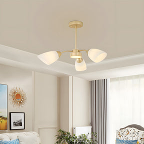 Nordic Decor Frosted Glass LED Bedroom Ceiling Light