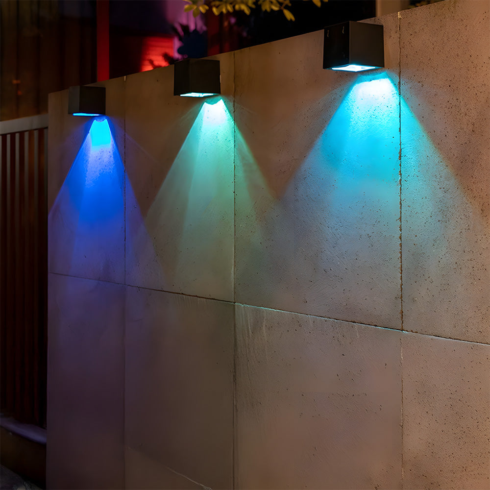 Waterproof Solar Garden Lights Outdoor Dusk to Dawn Automatic Night Lamp