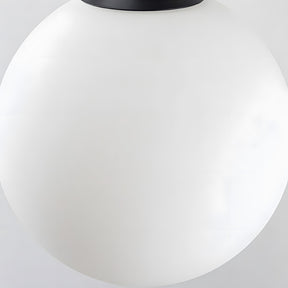 Globe Pendant Light, Modern Spherical Chandeliers for Dining Area Kitchen
