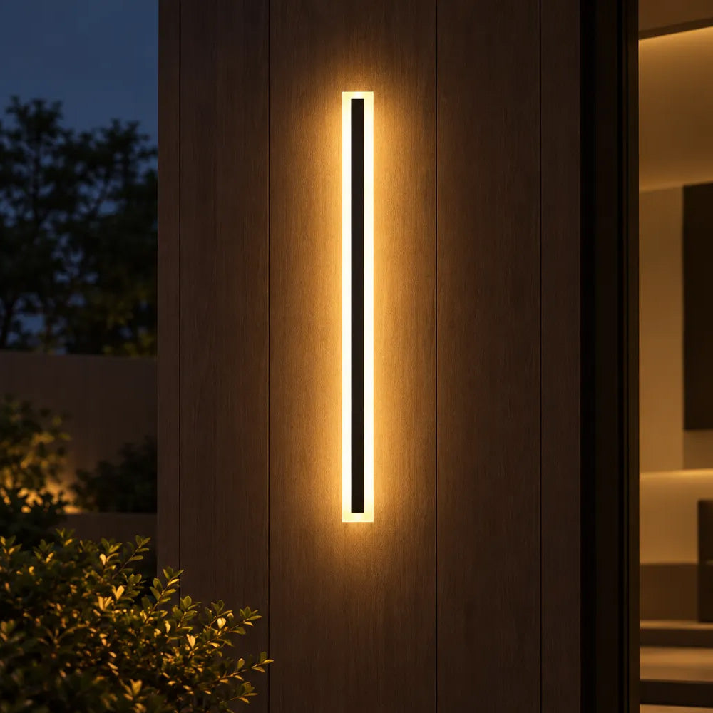 Helios Long Strip IP65 Outdoor Wall Light