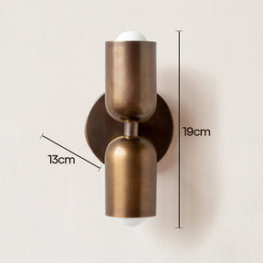 Stylish Short Double Head Retro Hallway Wall Lights