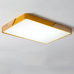 Nordic Modern Rectangle LED Living Room Ceiling Light