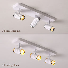 Simple Metal White LED Track Lighting